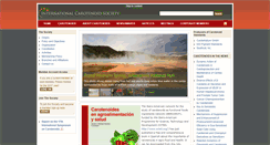 Desktop Screenshot of carotenoidsociety.org